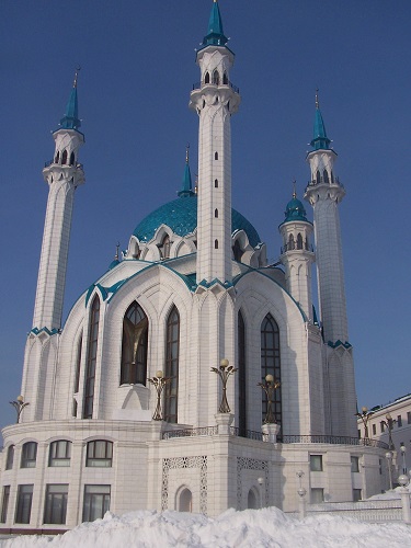 La mosque Khul Sharif dans le Kremlin de Kazan